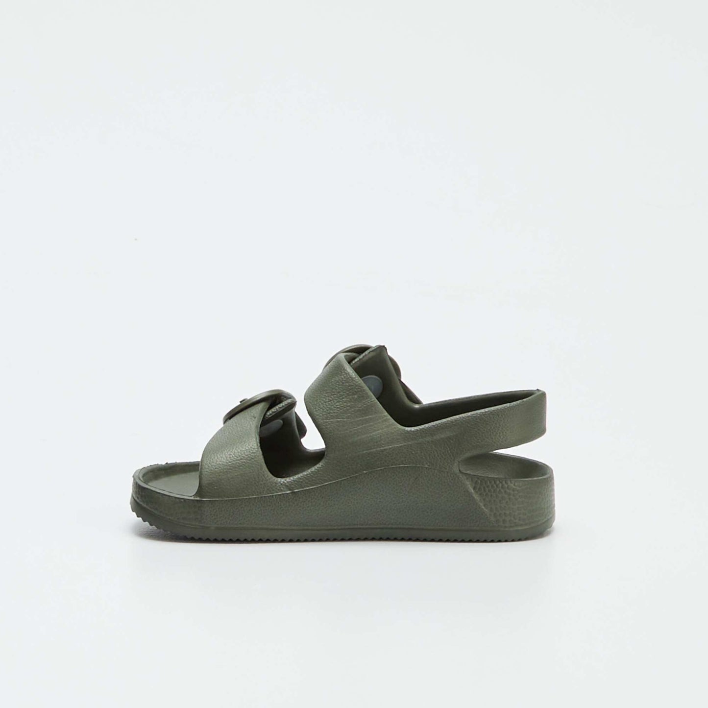 Sandals with double strap KHAKI