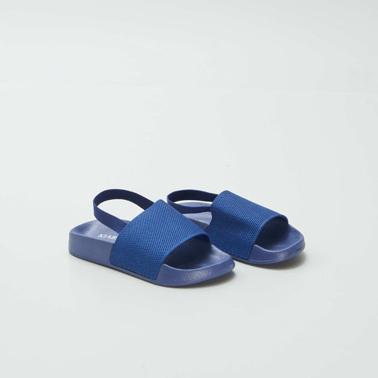 Sliders with support strap BLUE