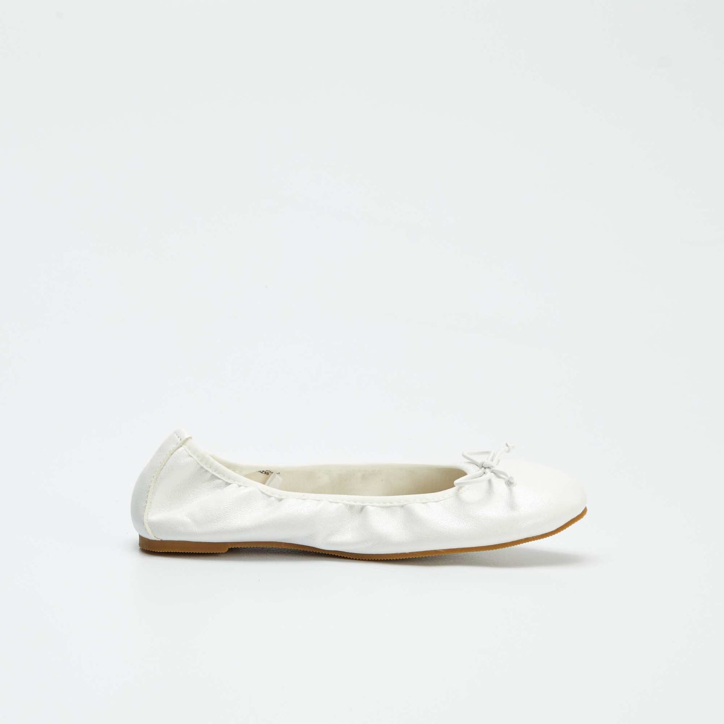 Flat ballet pumps WHITE