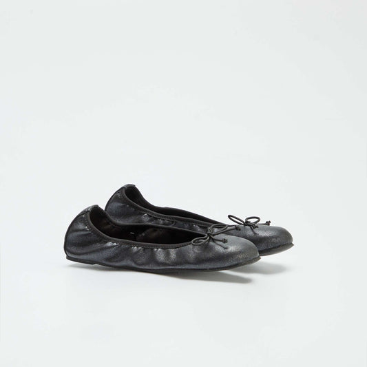 Flat ballet pumps BLACK