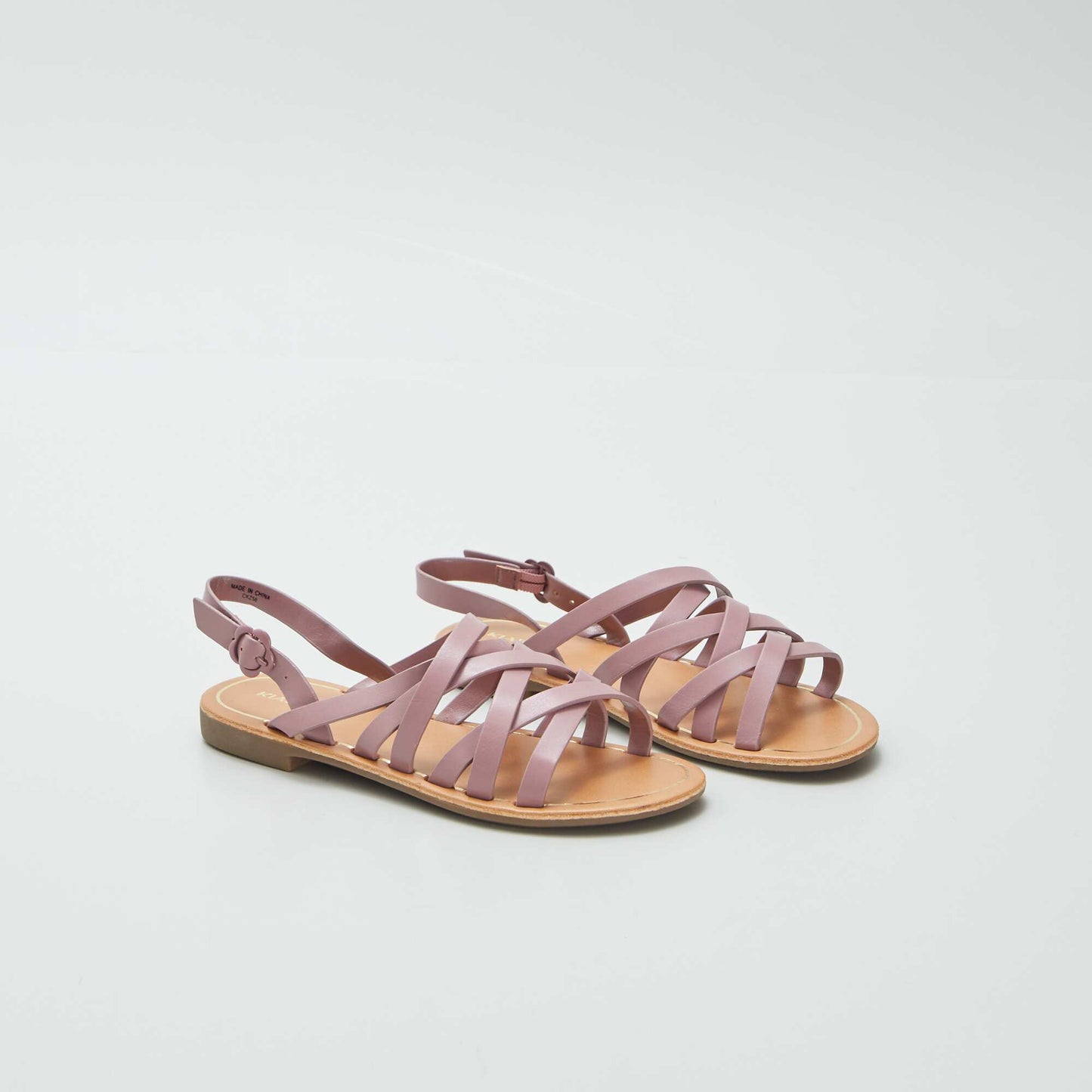 Strappy sandals PURPLE