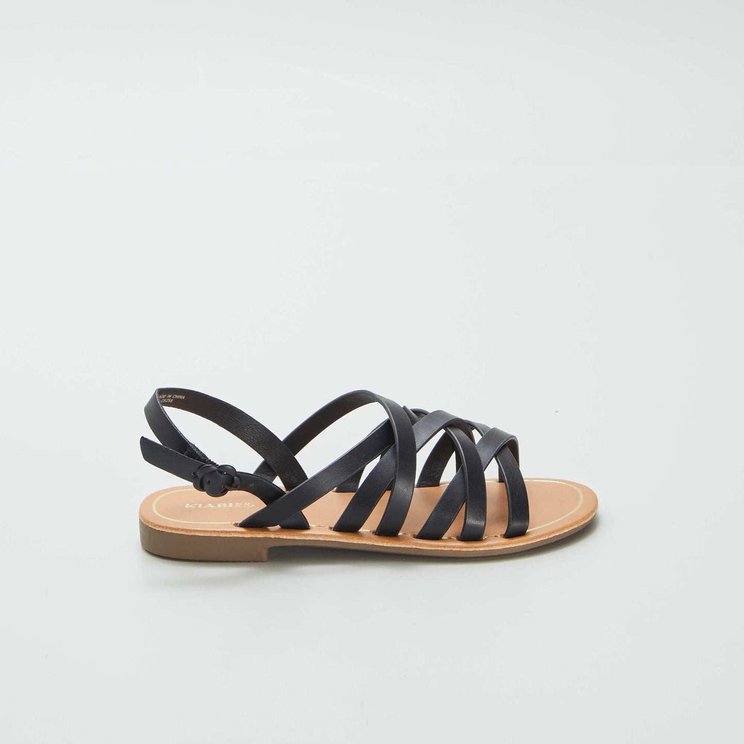 Strappy sandals BLACK