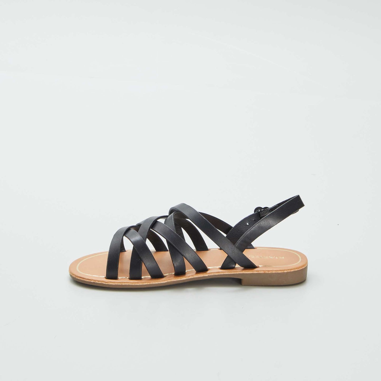 Strappy sandals BLACK