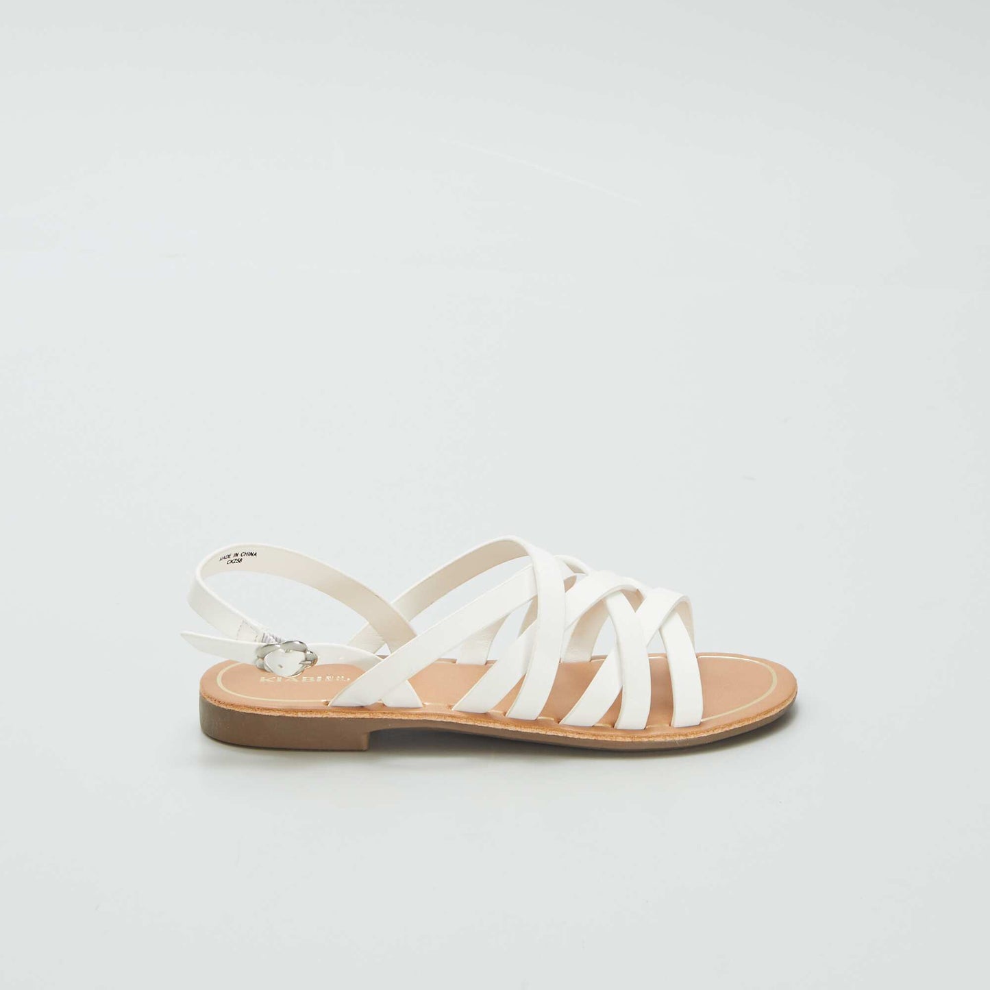 Strappy sandals WHITE