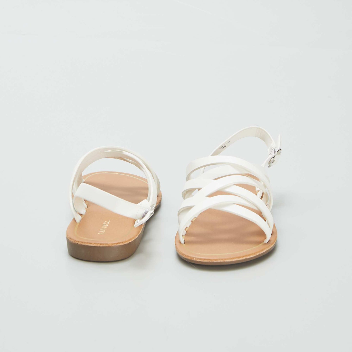 Strappy sandals WHITE