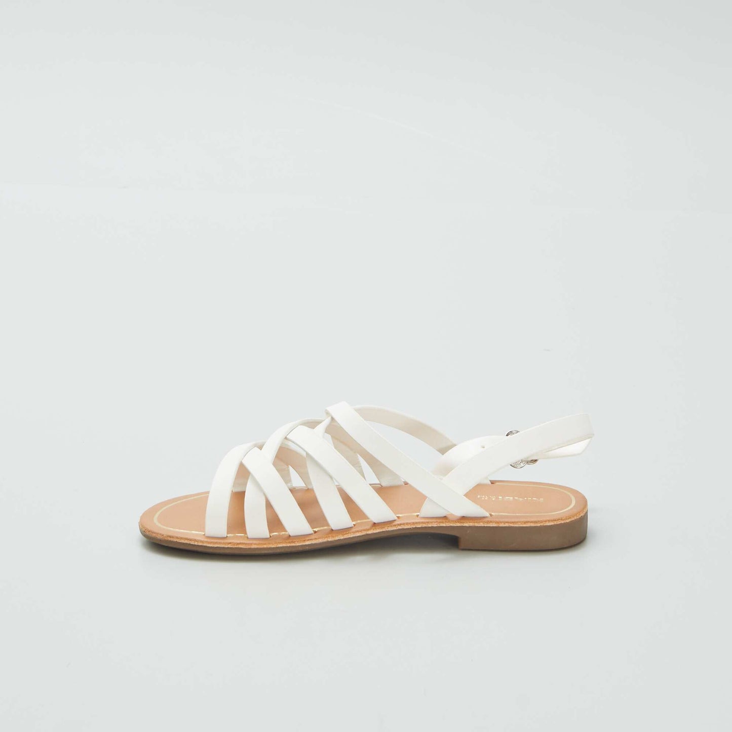 Strappy sandals WHITE