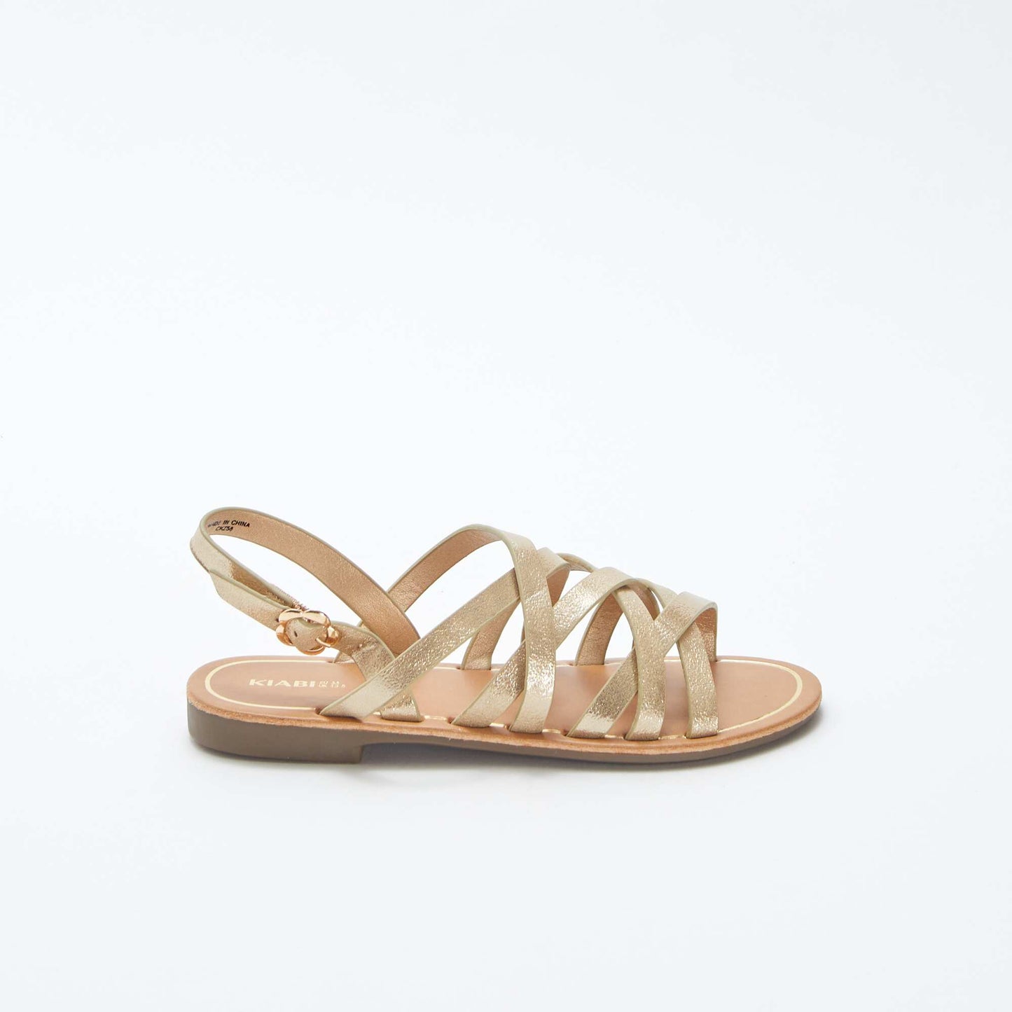 Strappy sandals YELLOW