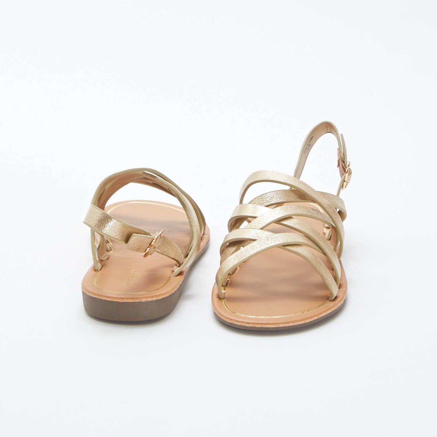 Strappy sandals YELLOW