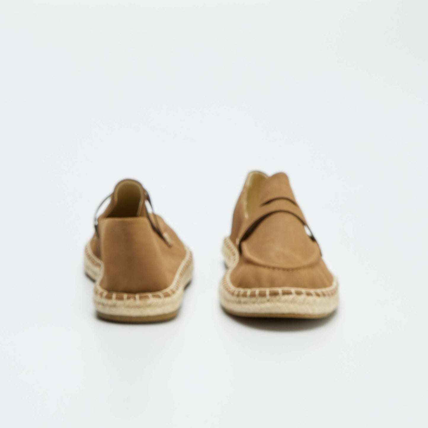 Loafer-style espadrilles BROWN