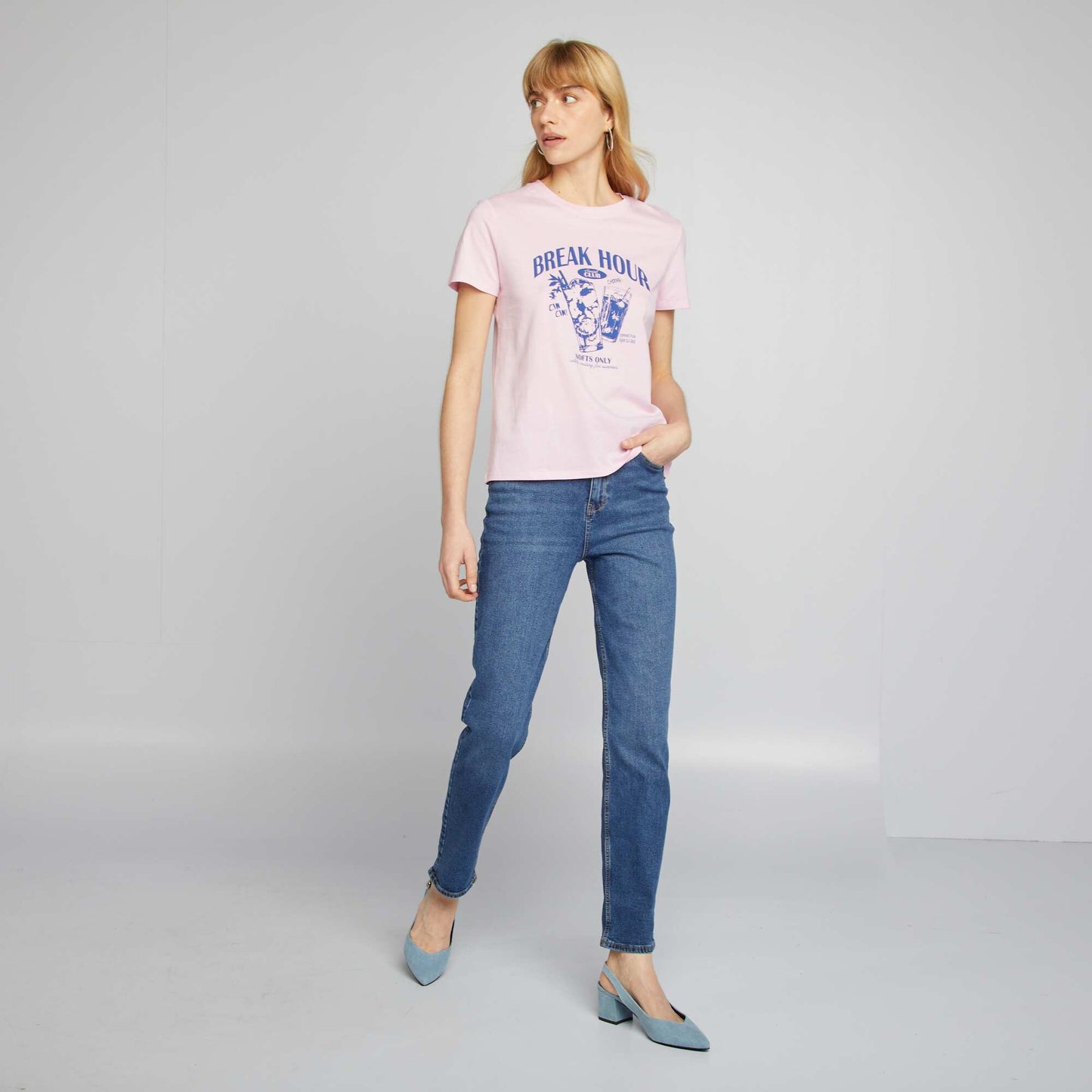 Printed T-shirt PINK