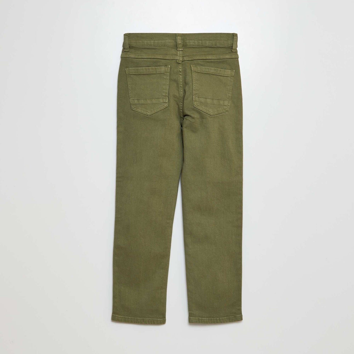 Regular-fit straight-leg jeans GREEN