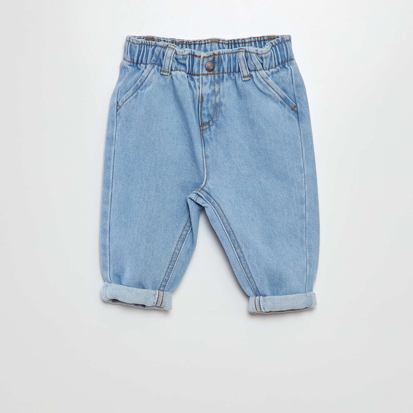 Paperbag jeans BLUE