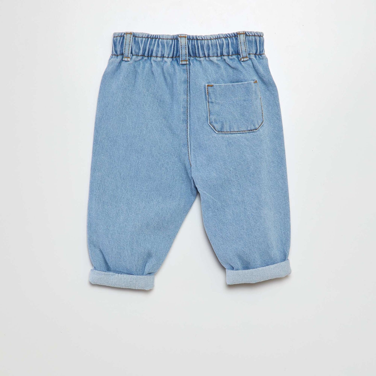 Paperbag jeans BLUE