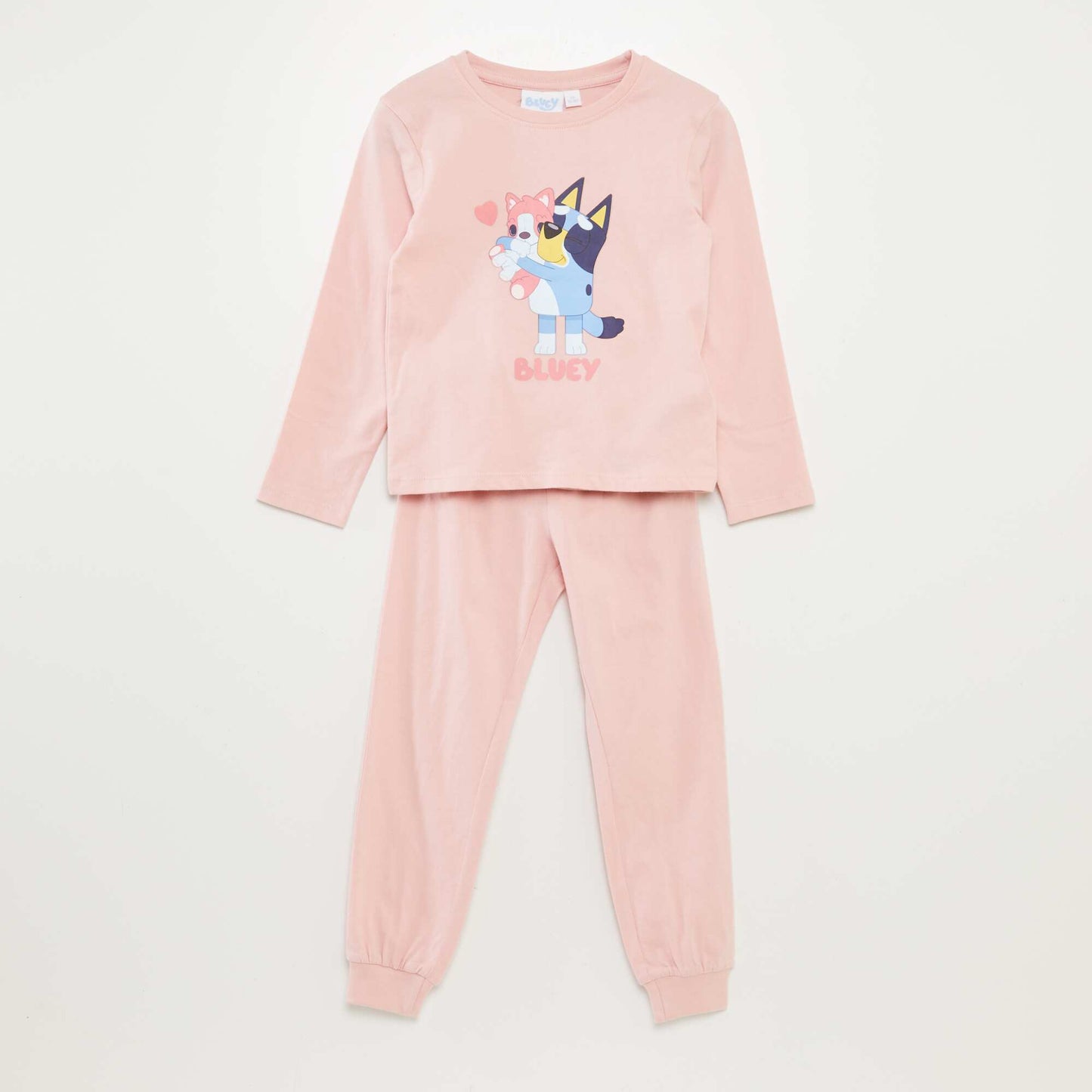 Bluey T-shirt and trousers pyjama set - 2-piece set PINK