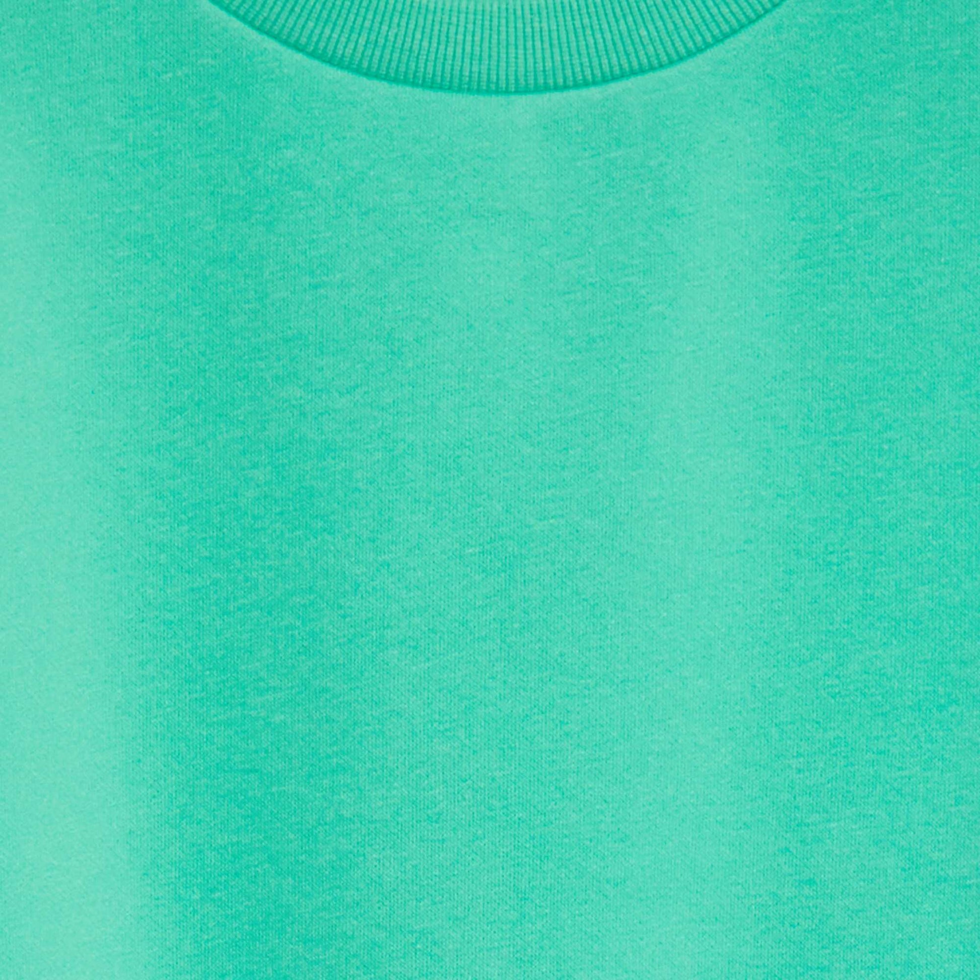 Plain brushed sweatshirt GREEN