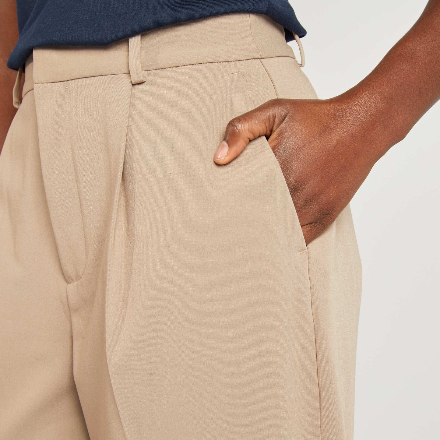 Tailored trousers BEIGE