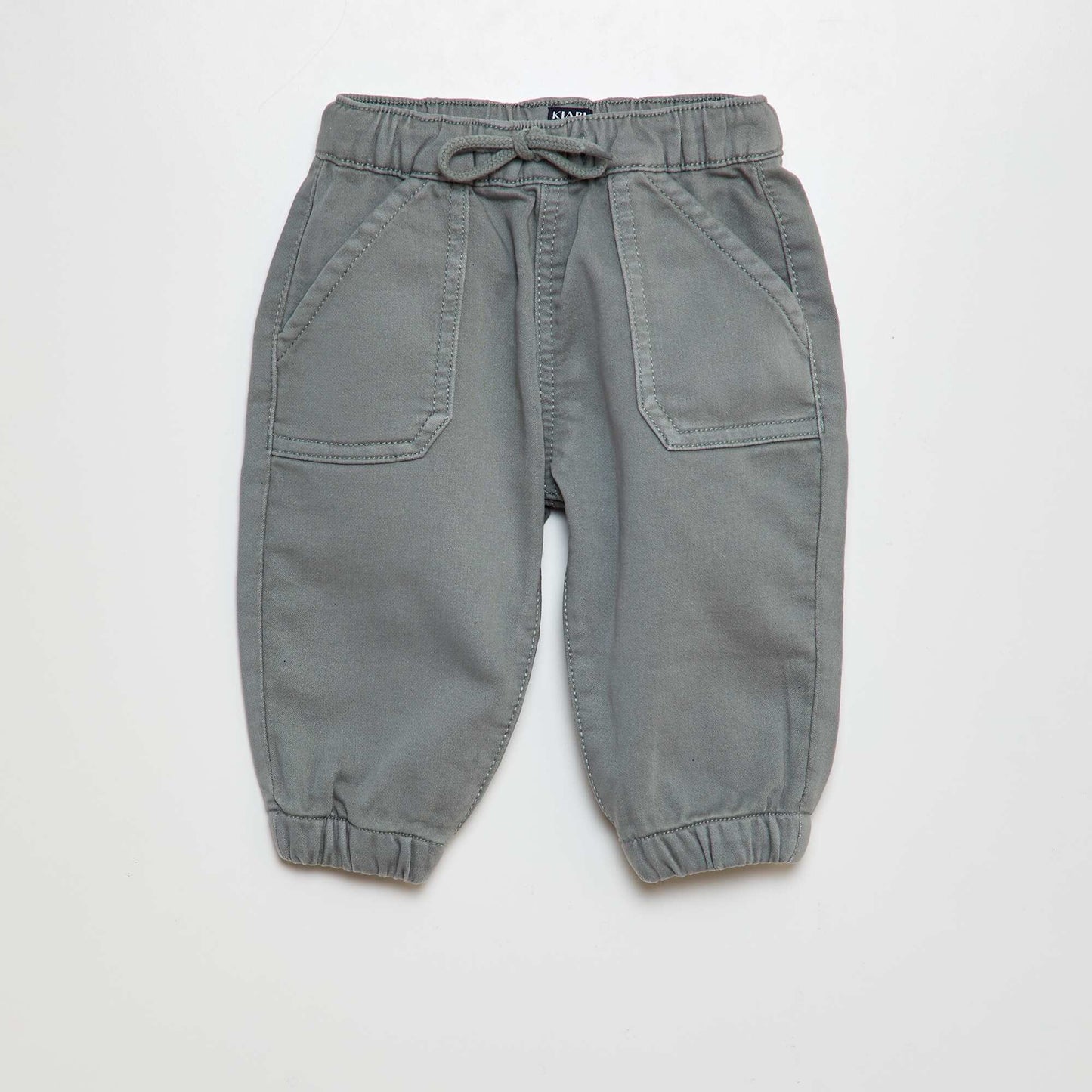 Joggers with roomy pockets BLUE