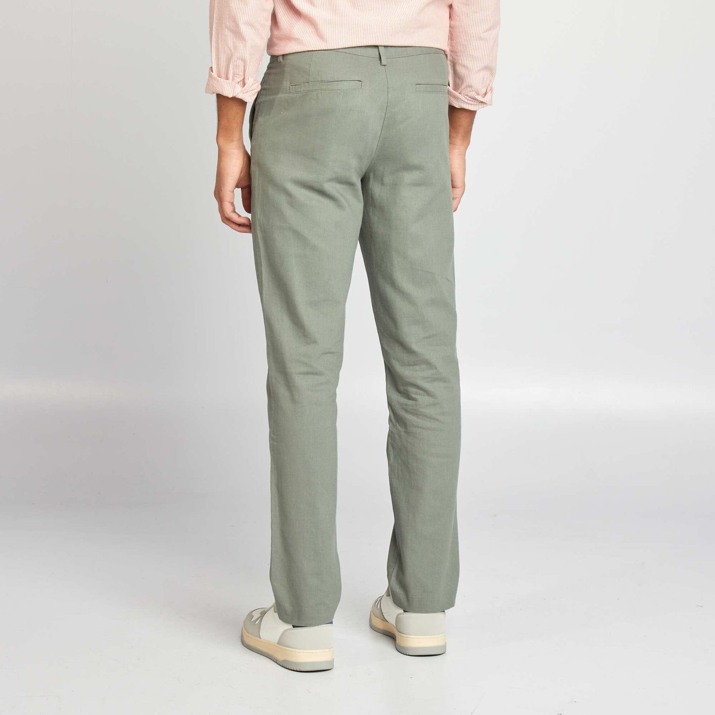 Slim-fit chinos GREEN