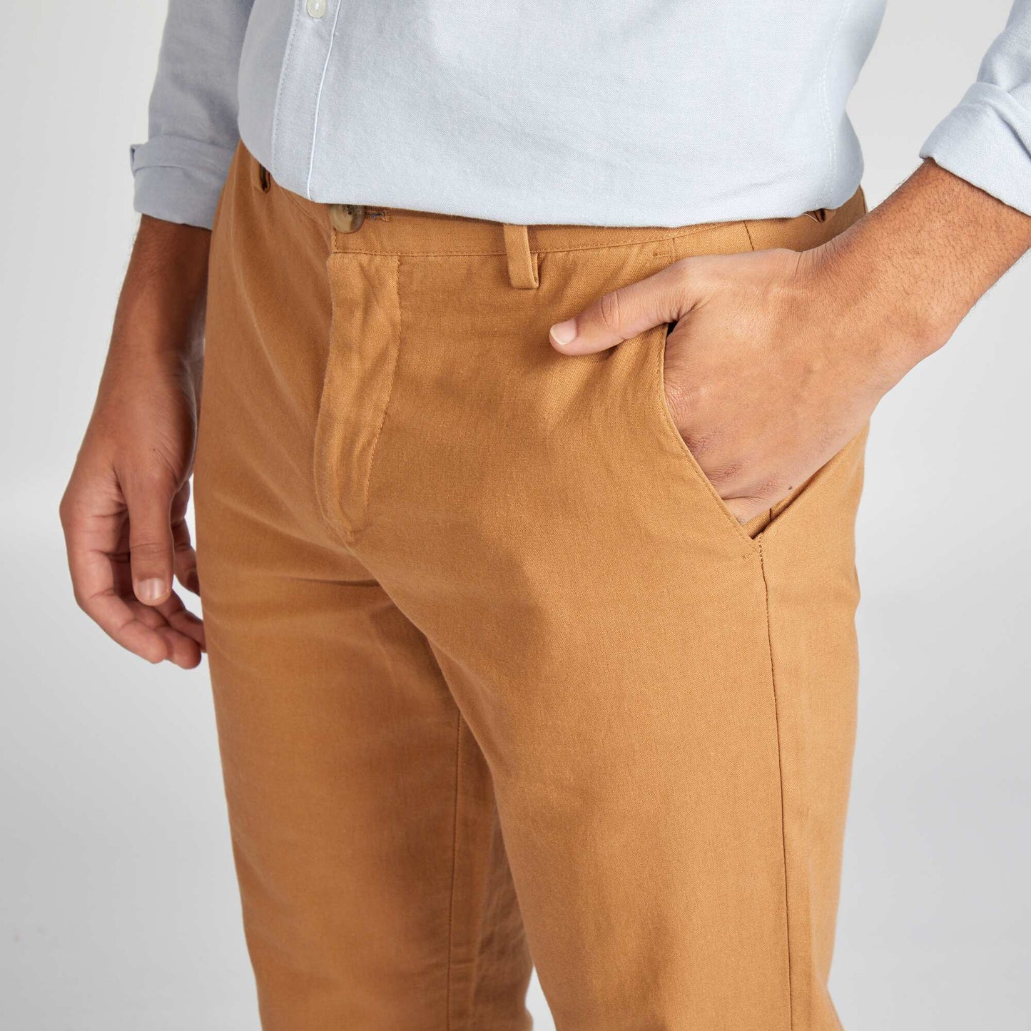 Slim-fit chinos BEIGE