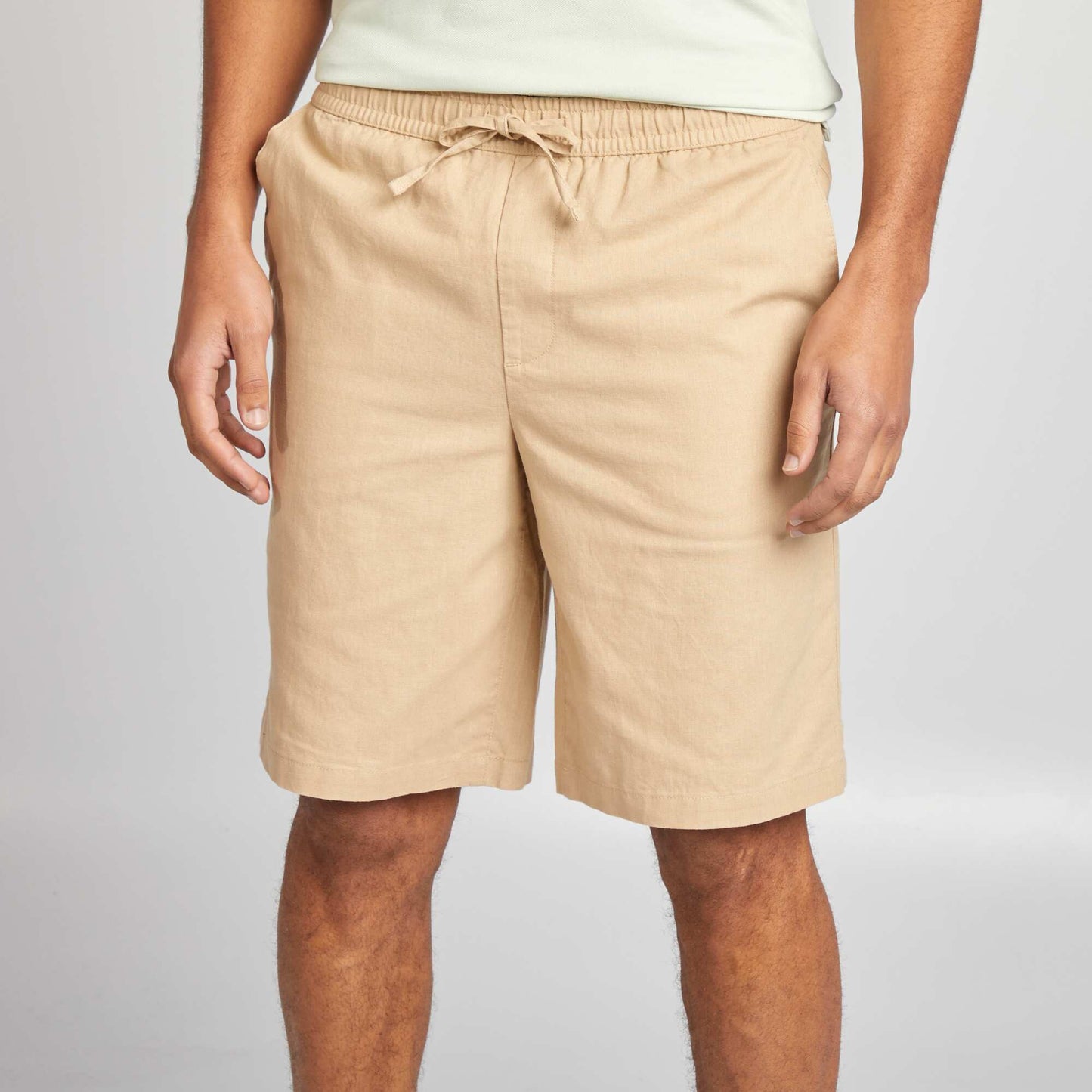 Chino Bermuda shorts BEIGE