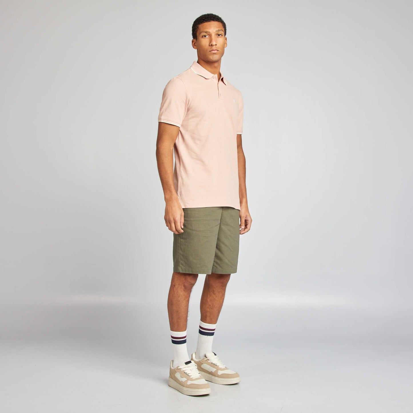 Chino Bermuda shorts GREEN