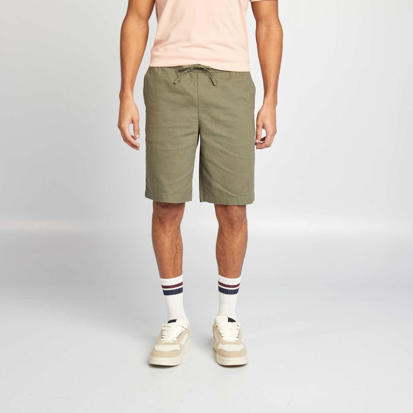 Chino Bermuda shorts GREEN