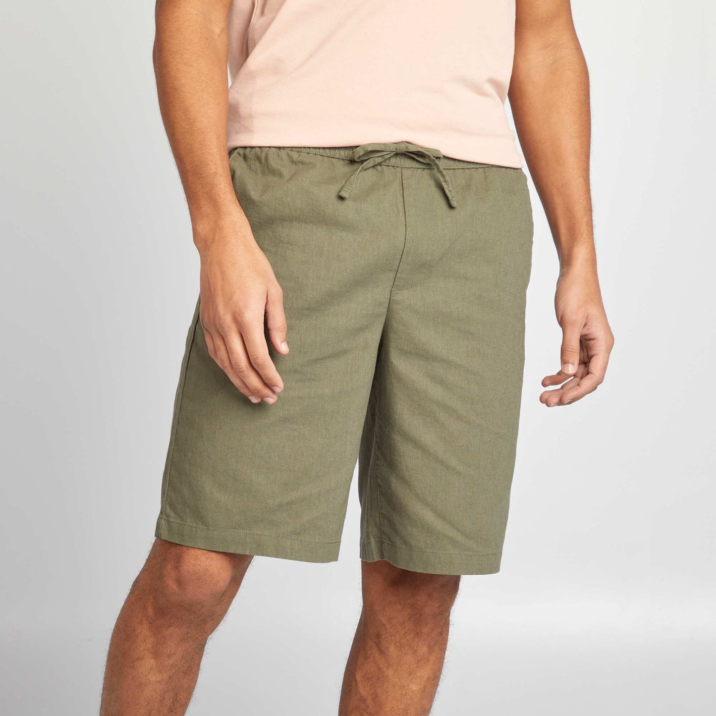 Chino Bermuda shorts GREEN