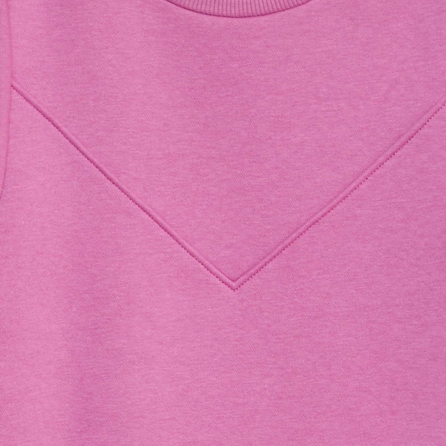 Plain sweatshirt dress pink