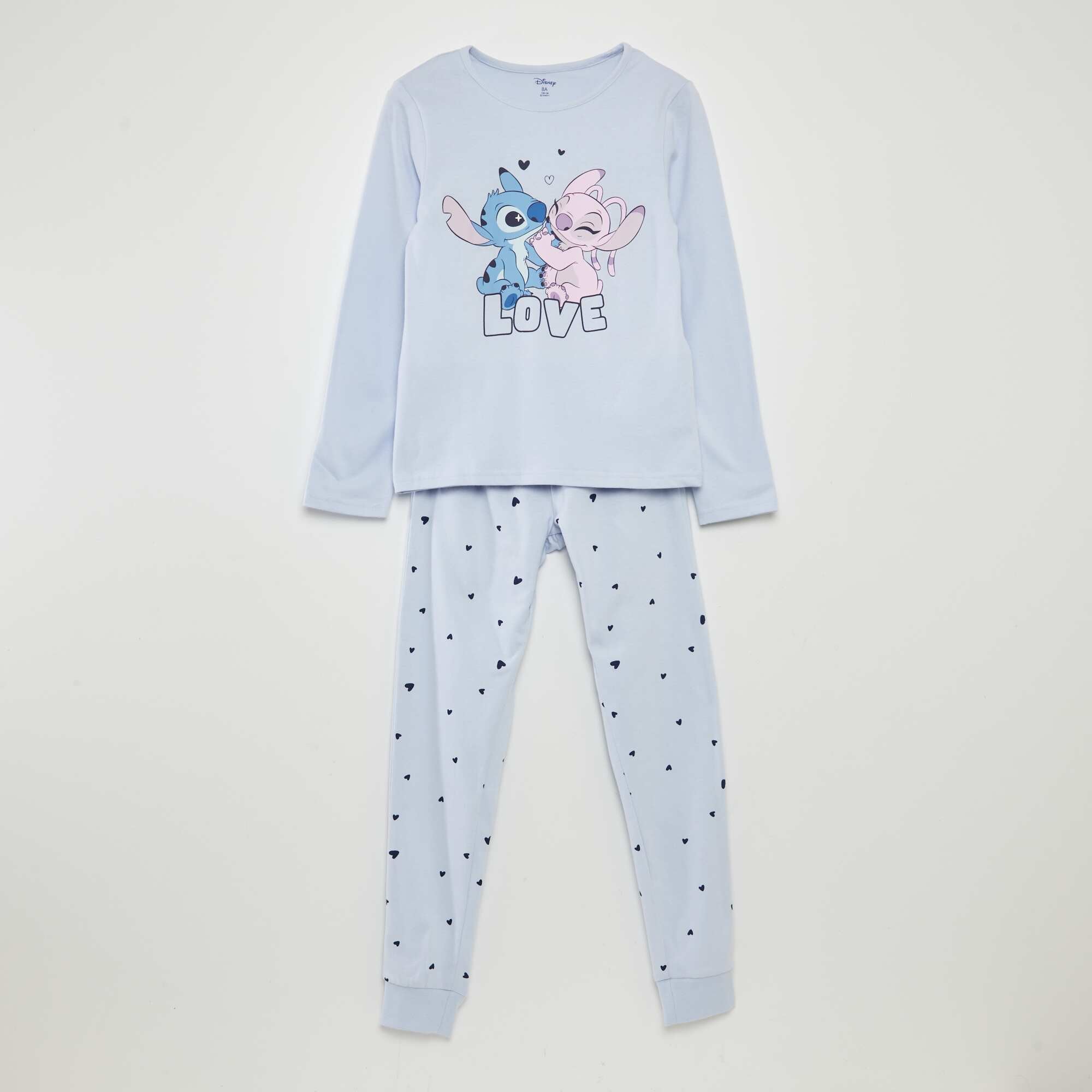 Pyjama Set Disney Disney Stitch printed pyjama set - 2-piece set BLUE – Kiabi KSA