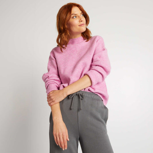 Wool-blend sweater PINK