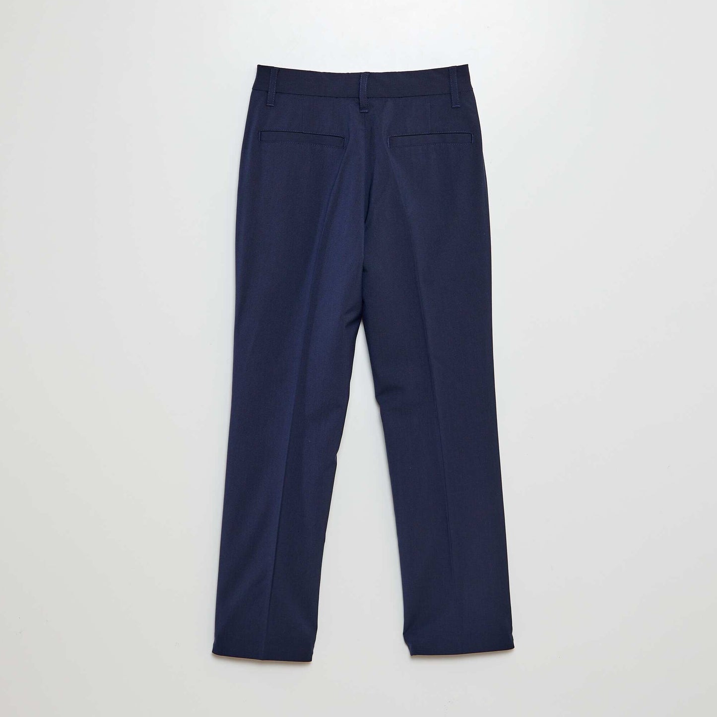 Slim-fit suit trousers blue