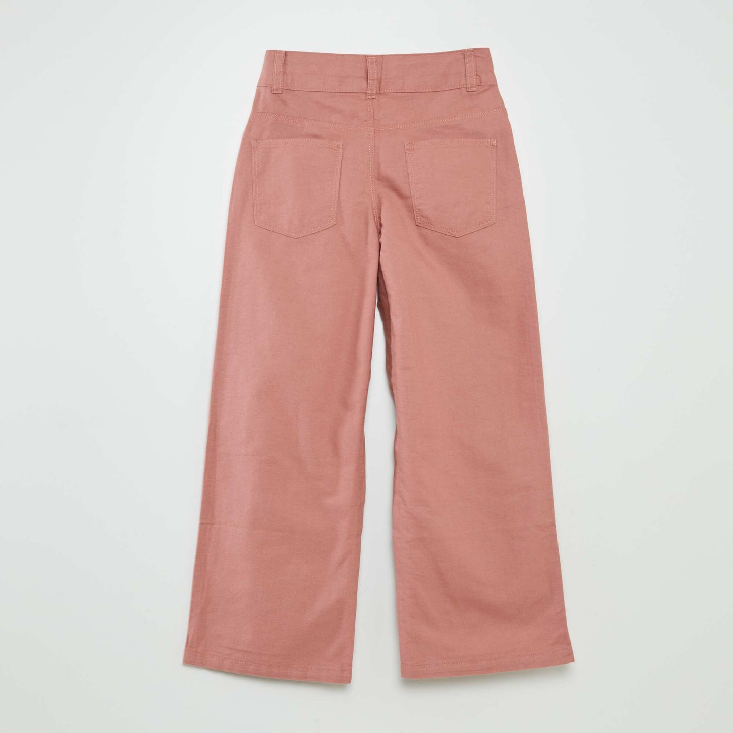 Wide-leg chinos PINK