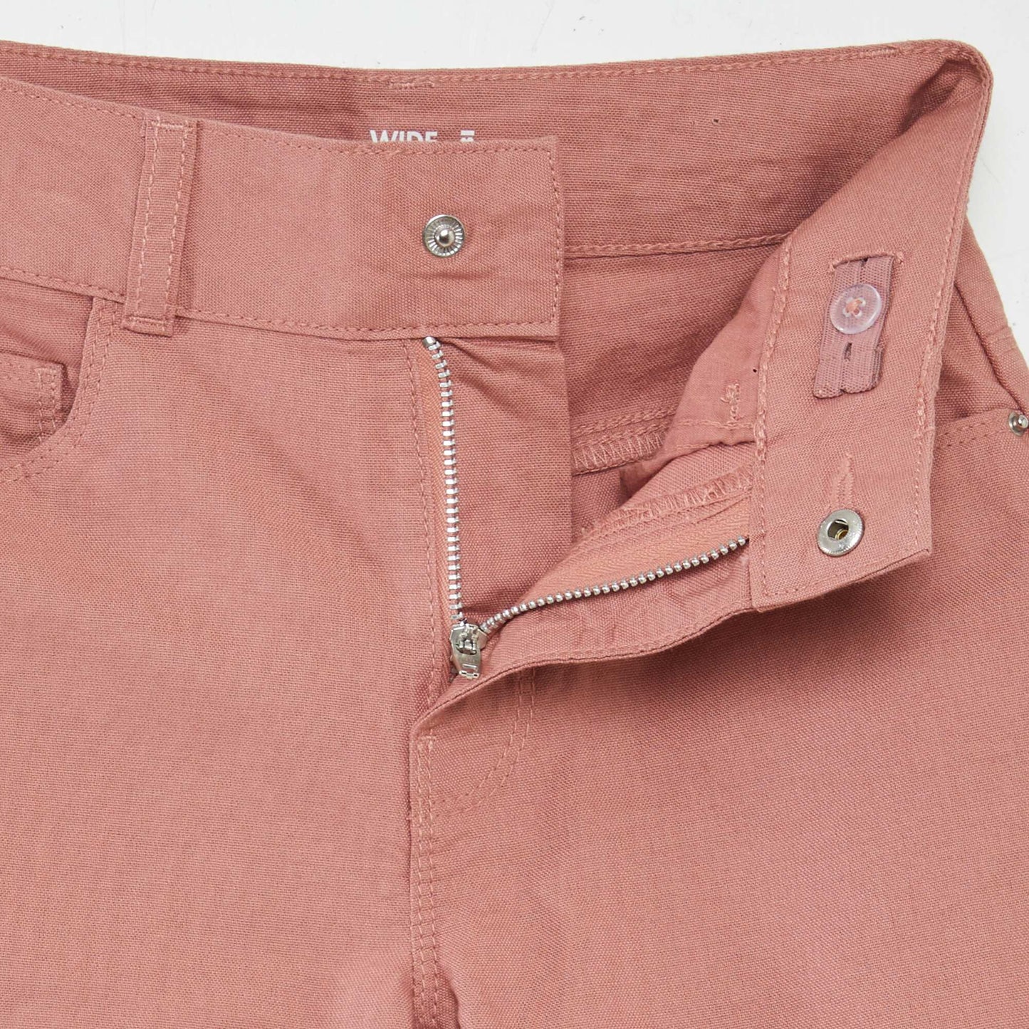 Wide-leg chinos PINK