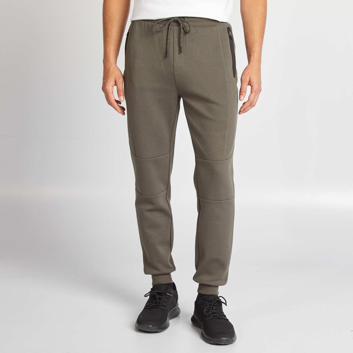 Knit joggers KHAKI