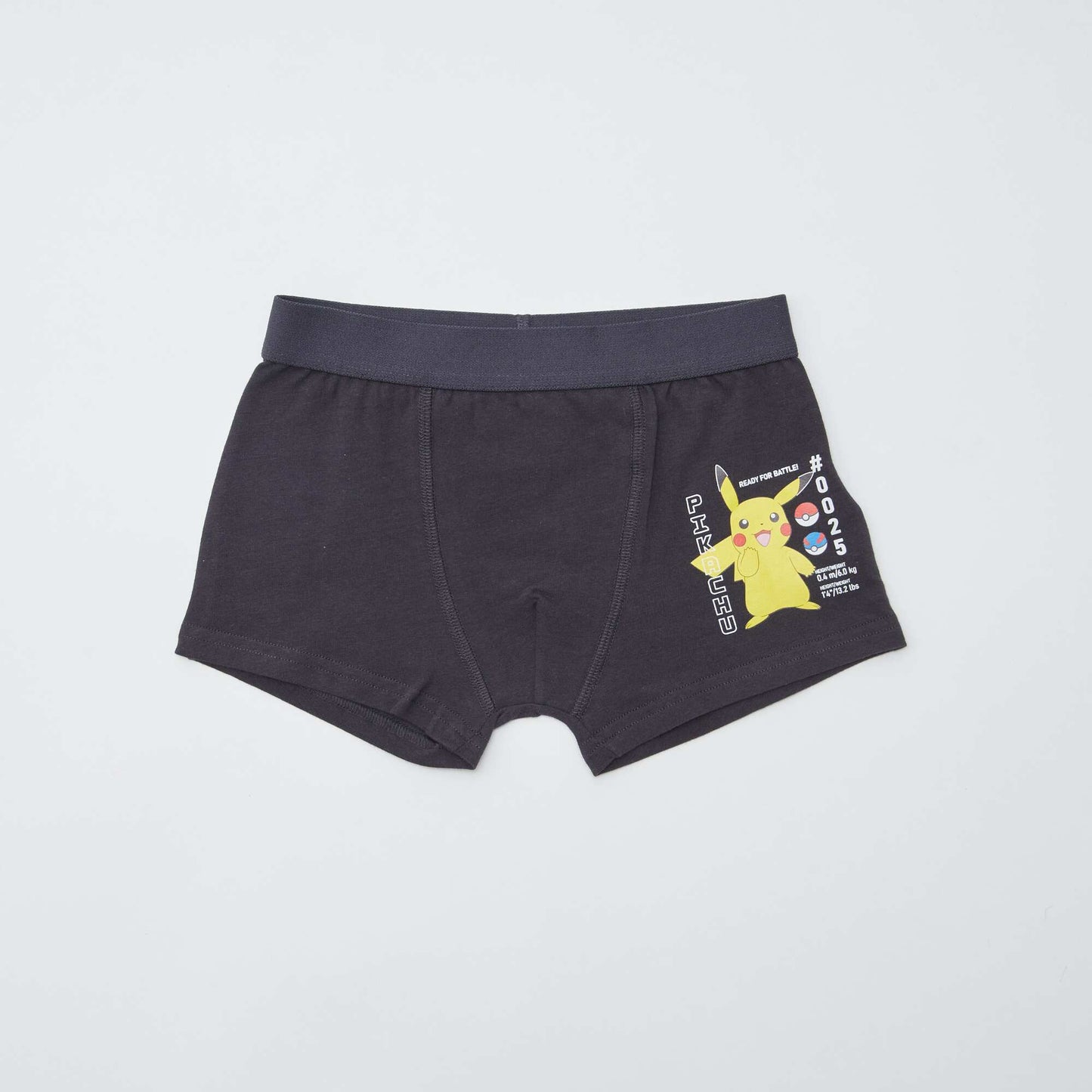 'Pokémon' boxers - Pack of 2 GREY