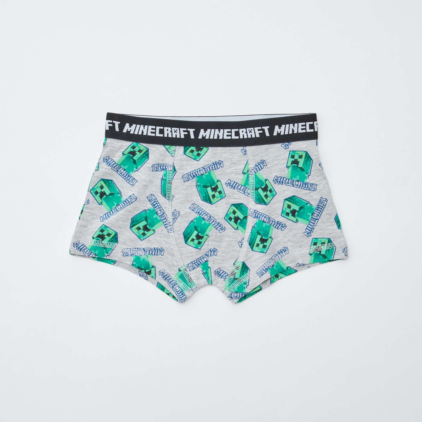 'Minecraft' boxers - Pack of 2 GREY