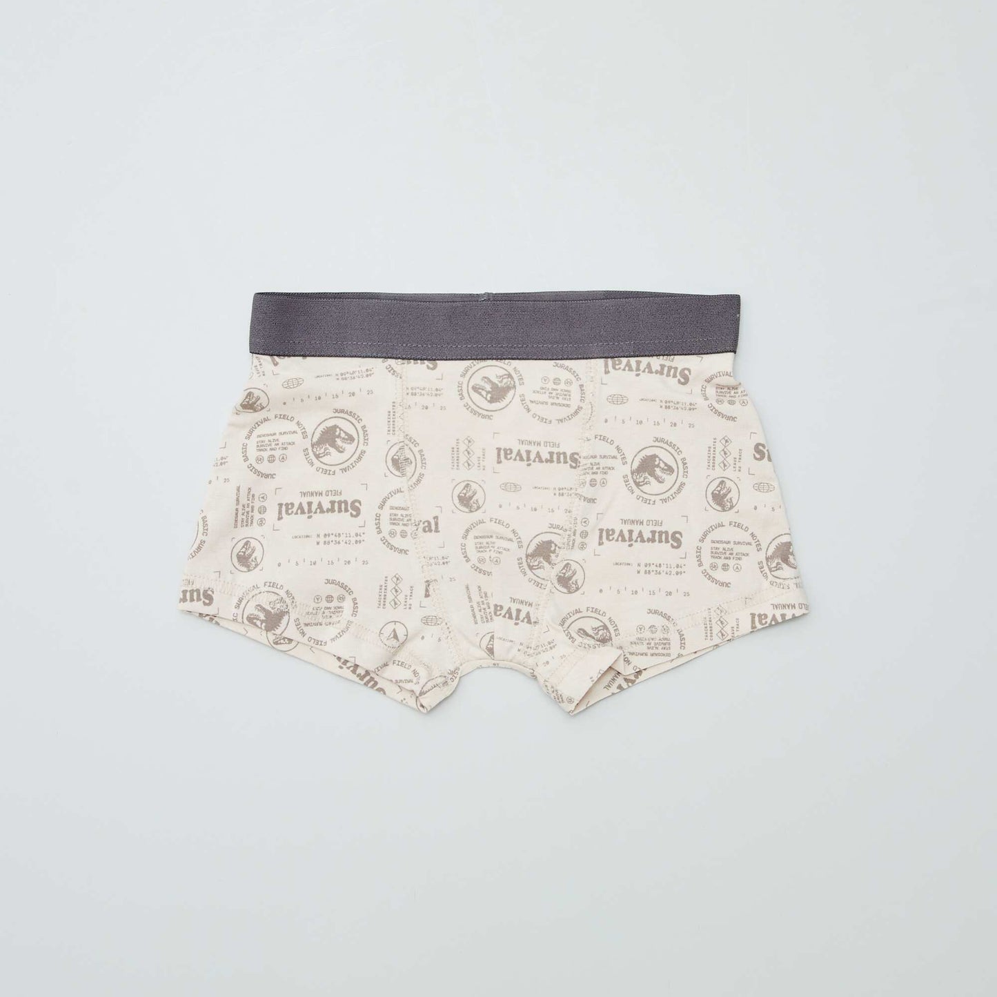 Pack of 2 Jurassic World boxer shorts BEIGE