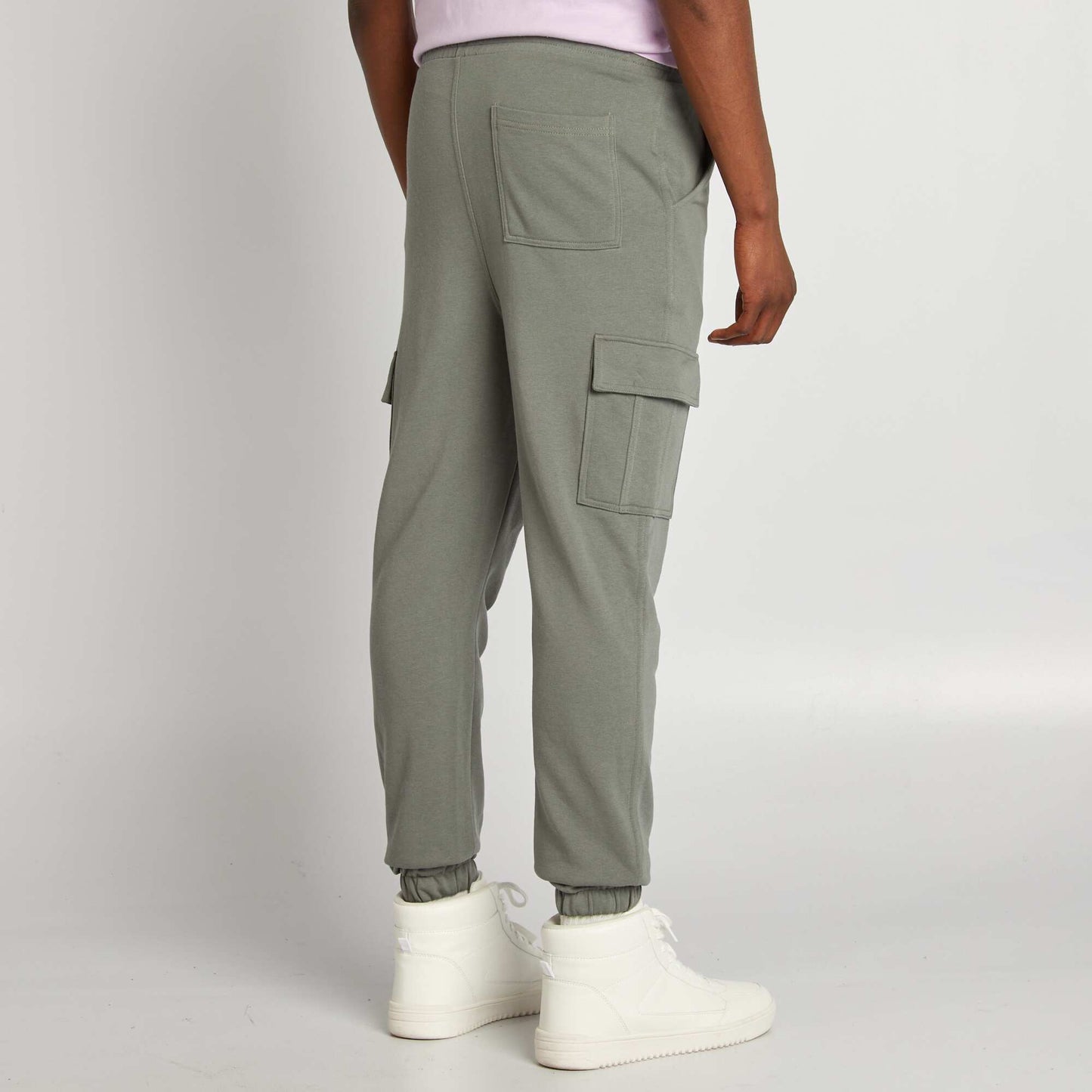 Multi-pocket joggers GREEN