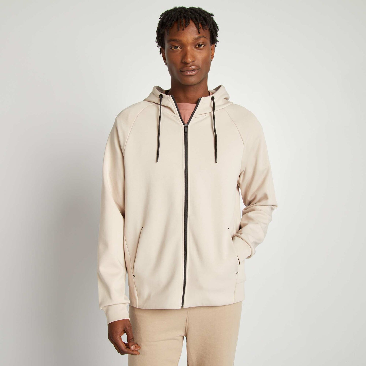 Zip-up hoodie GREY