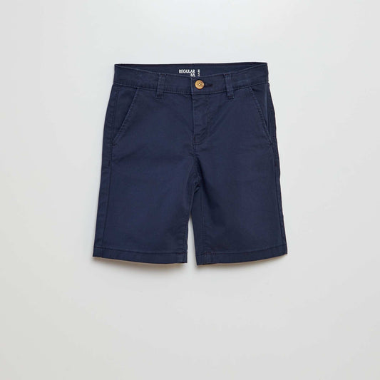 Twill Bermuda shorts BLUE