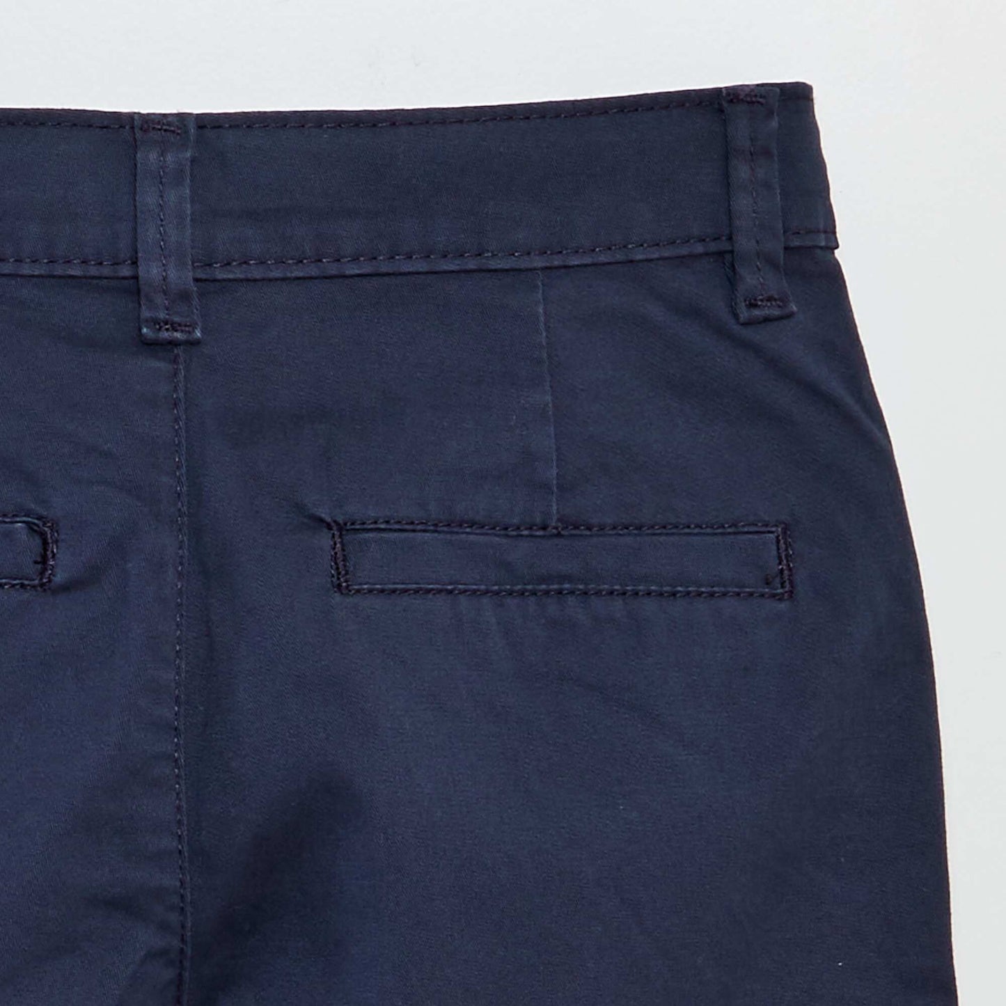 Twill Bermuda shorts BLUE