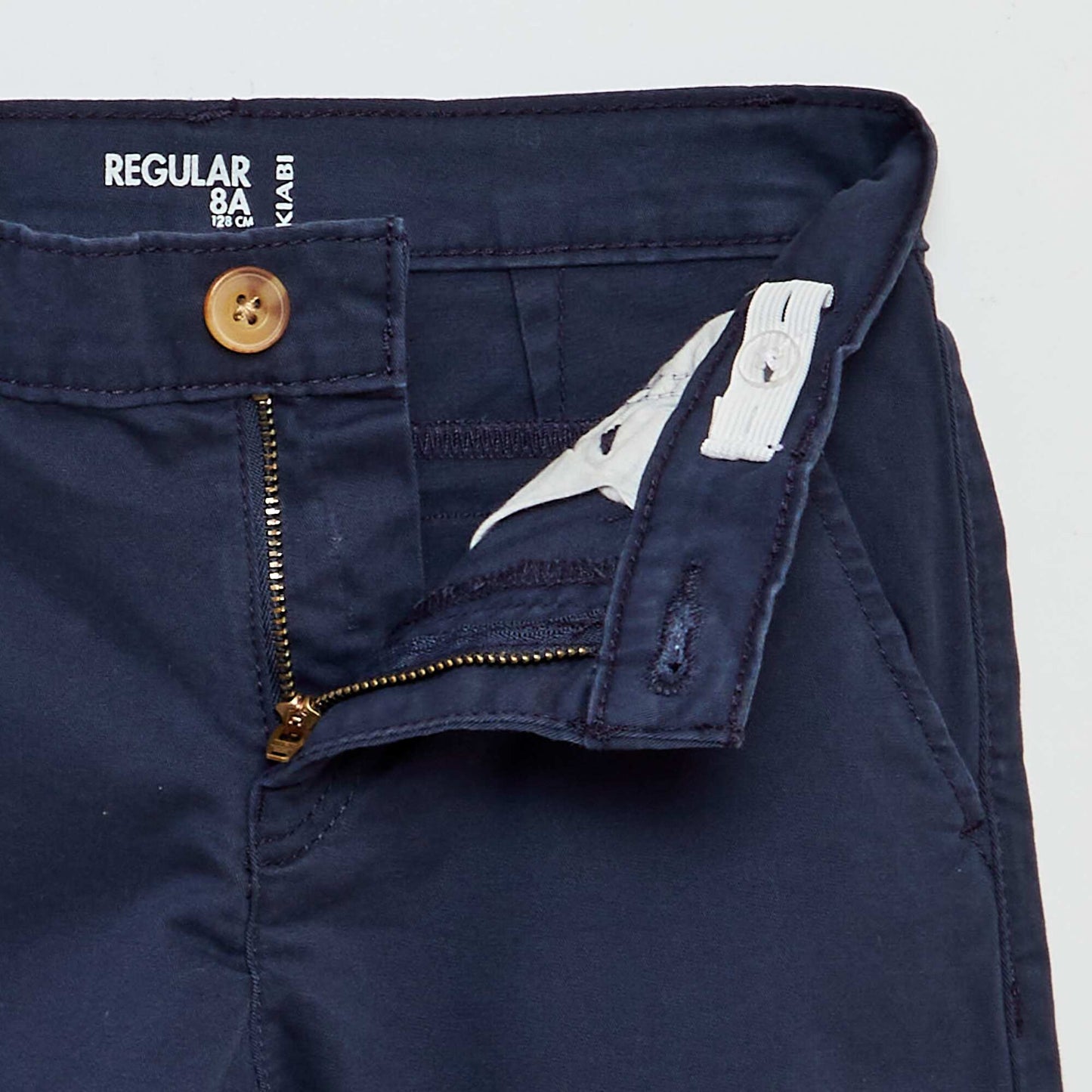 Twill Bermuda shorts BLUE