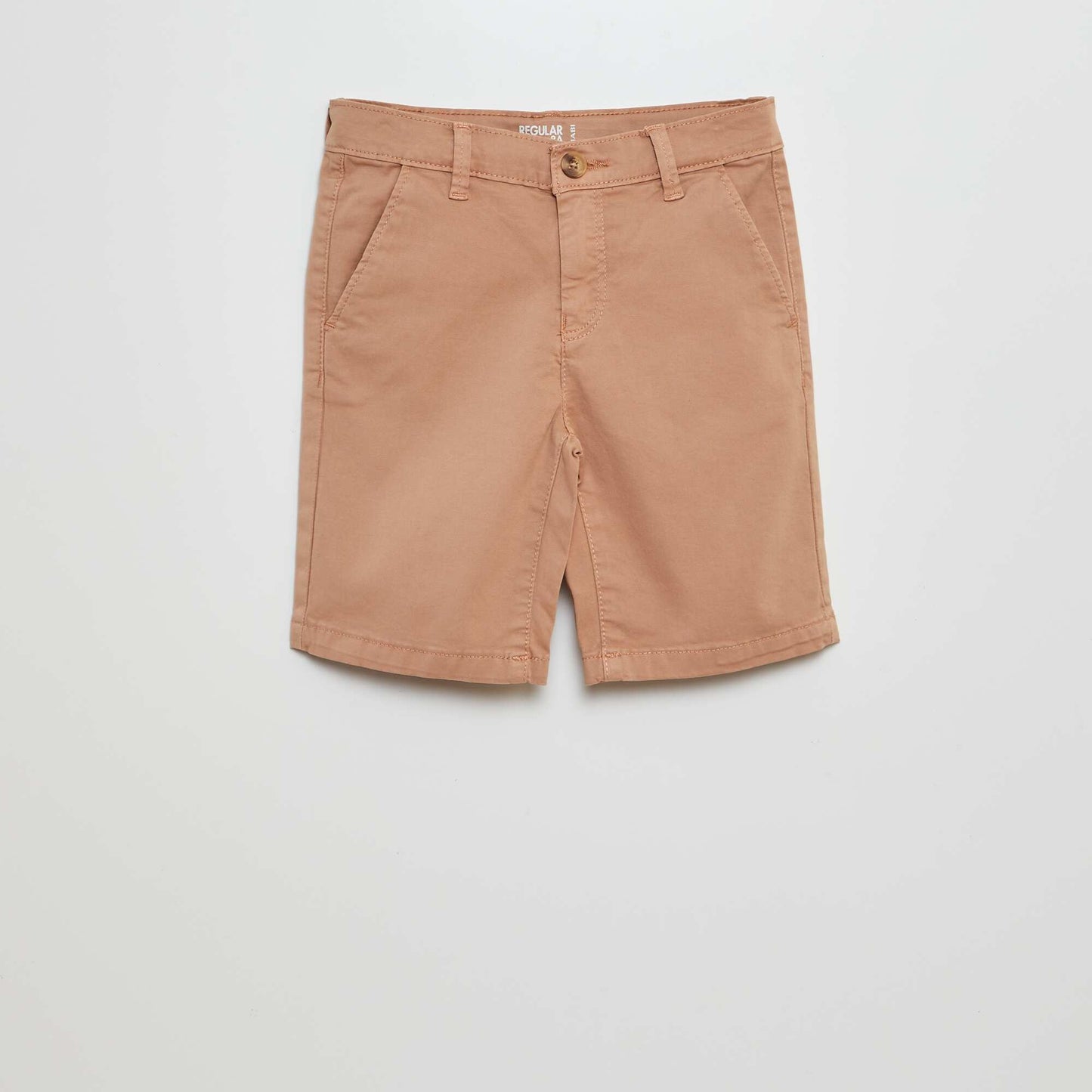 Twill Bermuda shorts BEIGE