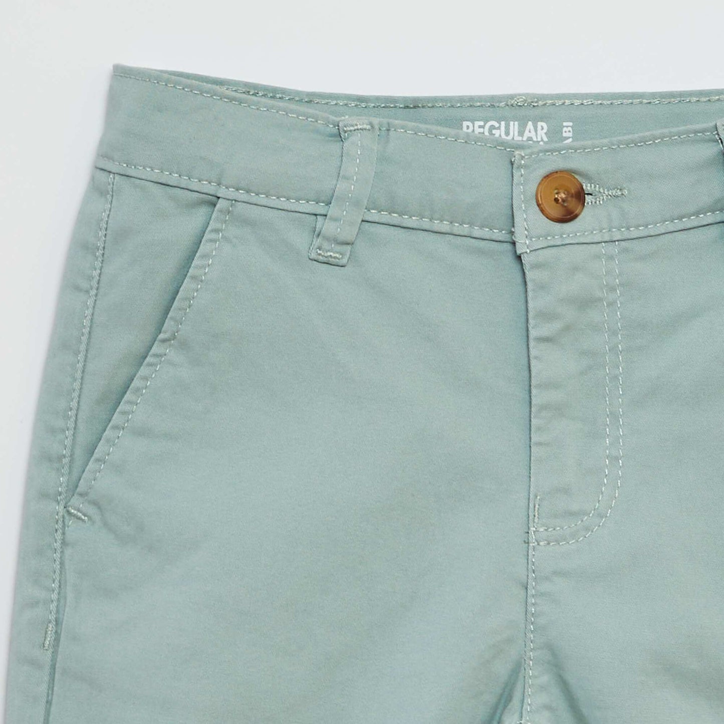 Twill Bermuda shorts GREEN