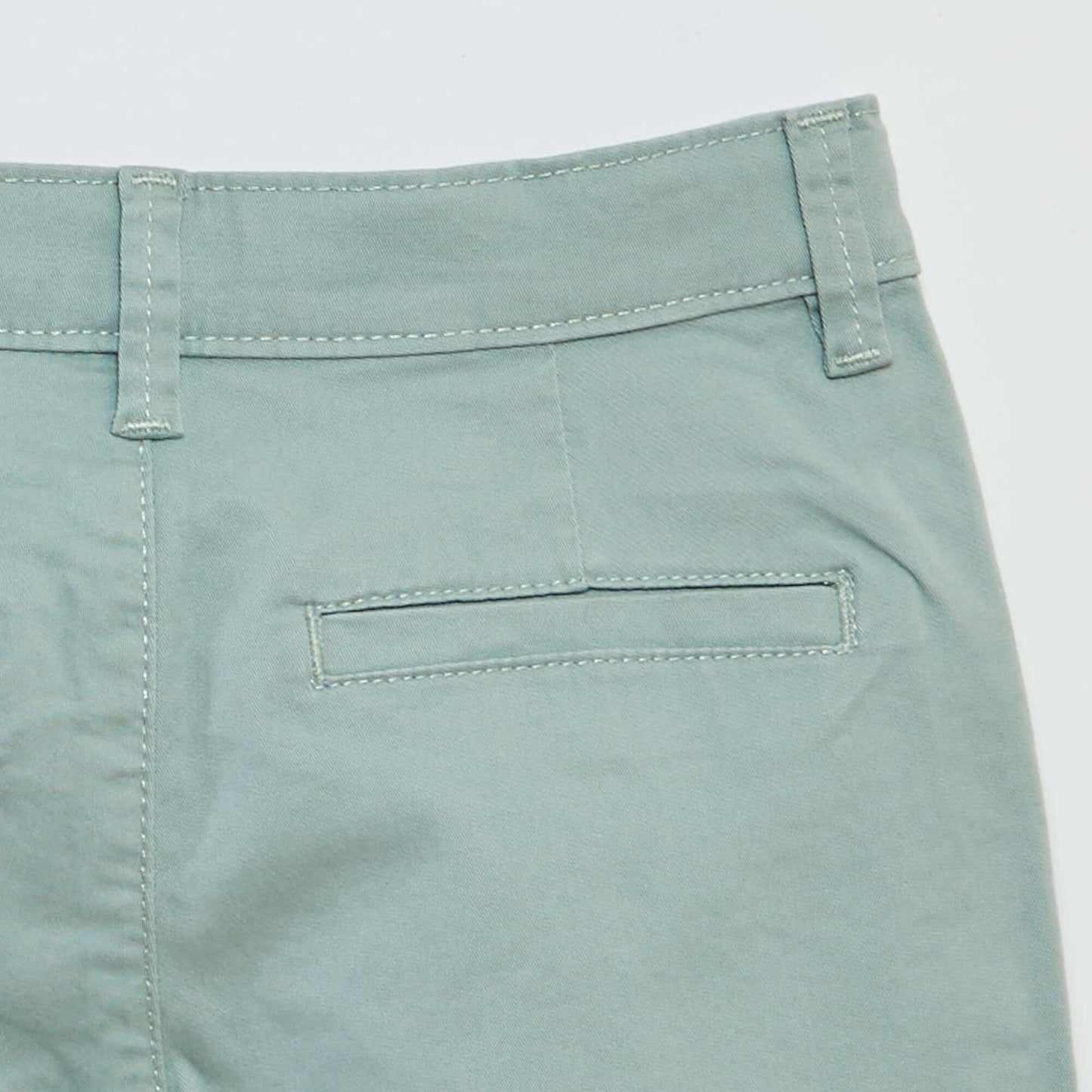 Twill Bermuda shorts GREEN