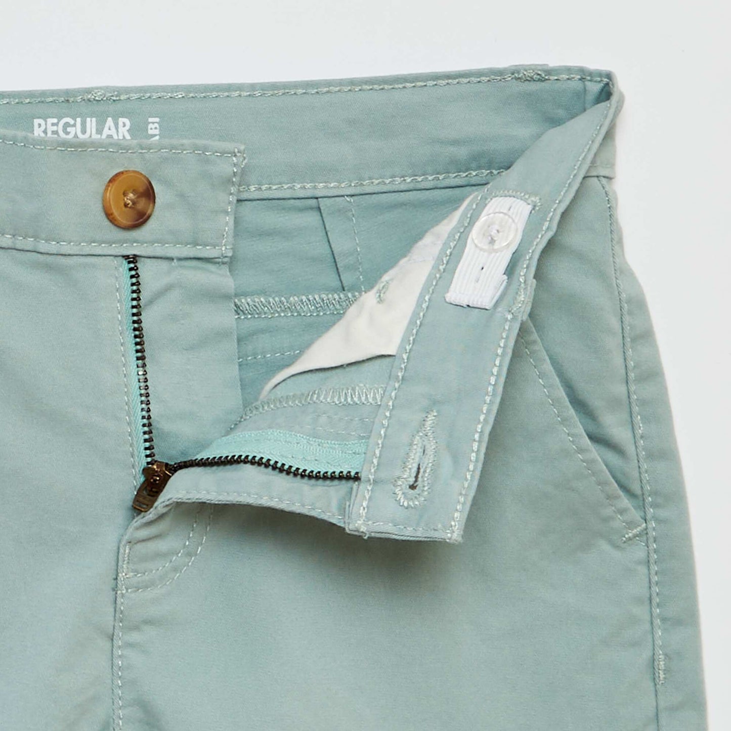 Twill Bermuda shorts GREEN