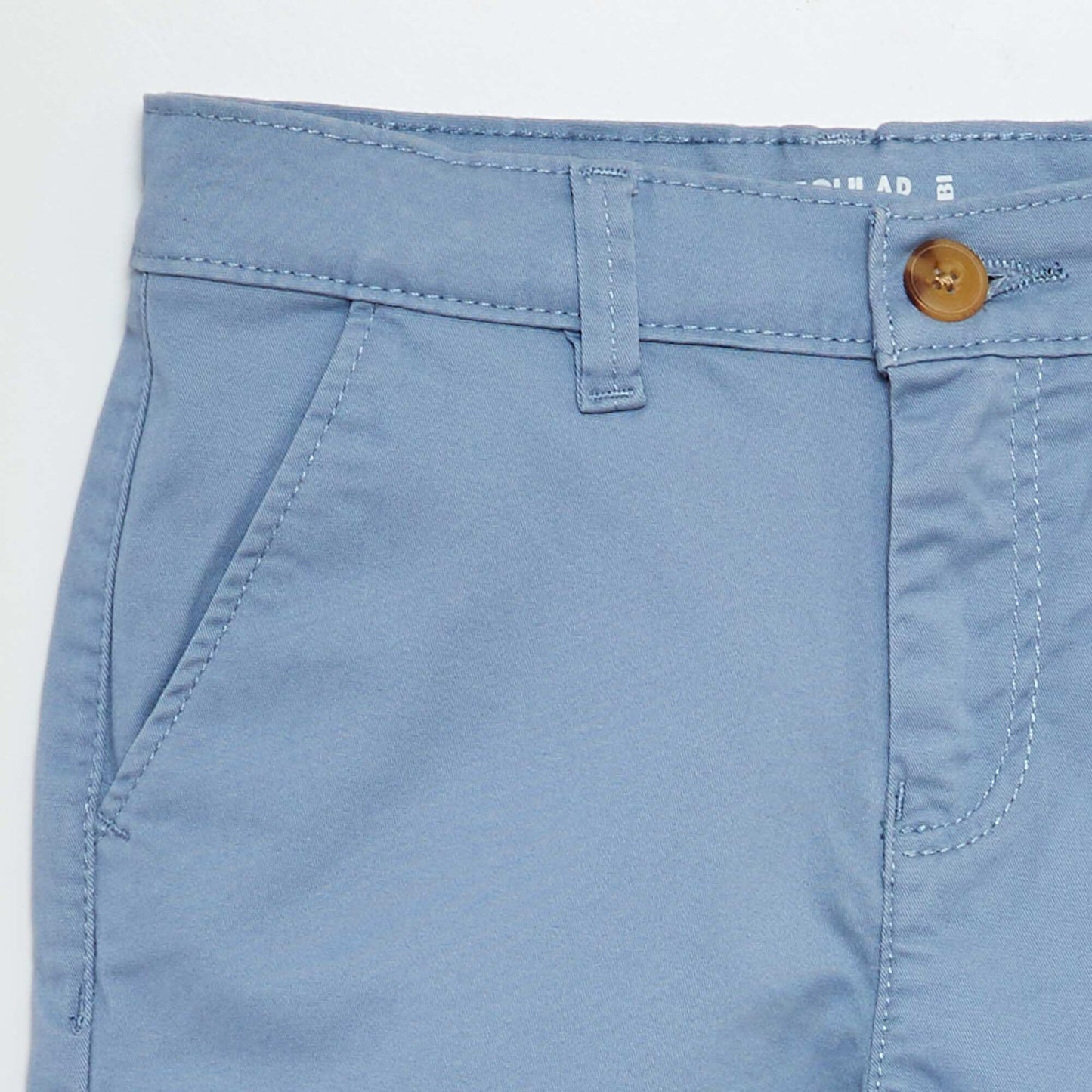 Twill Bermuda shorts BLUE