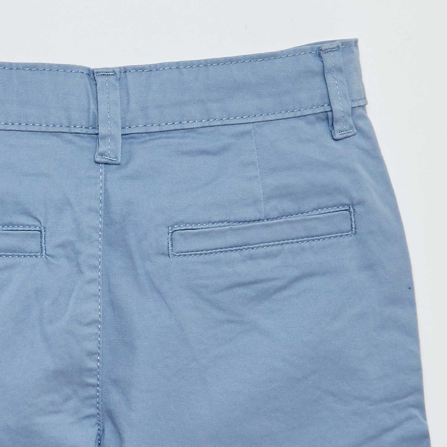 Twill Bermuda shorts BLUE