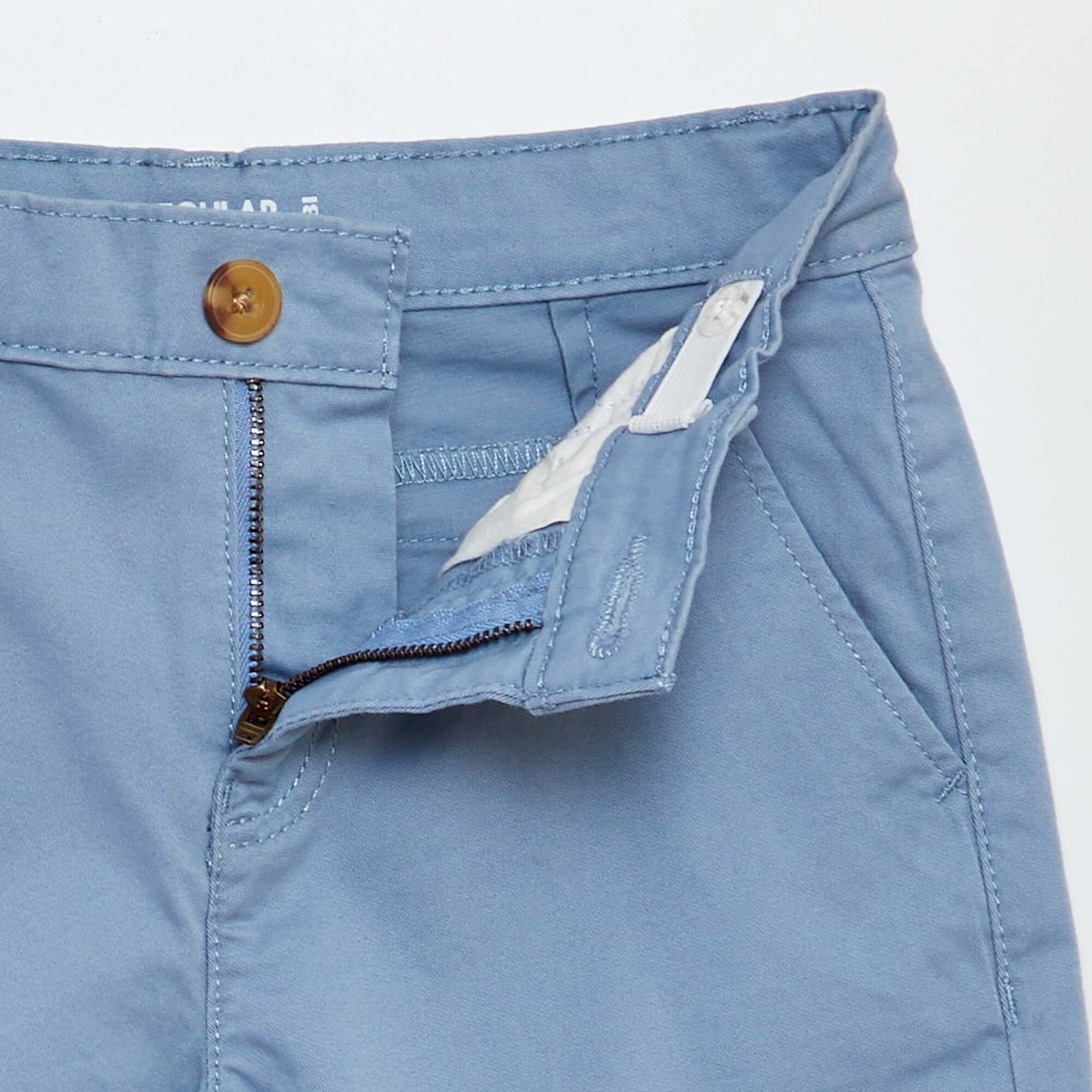 Twill Bermuda shorts BLUE