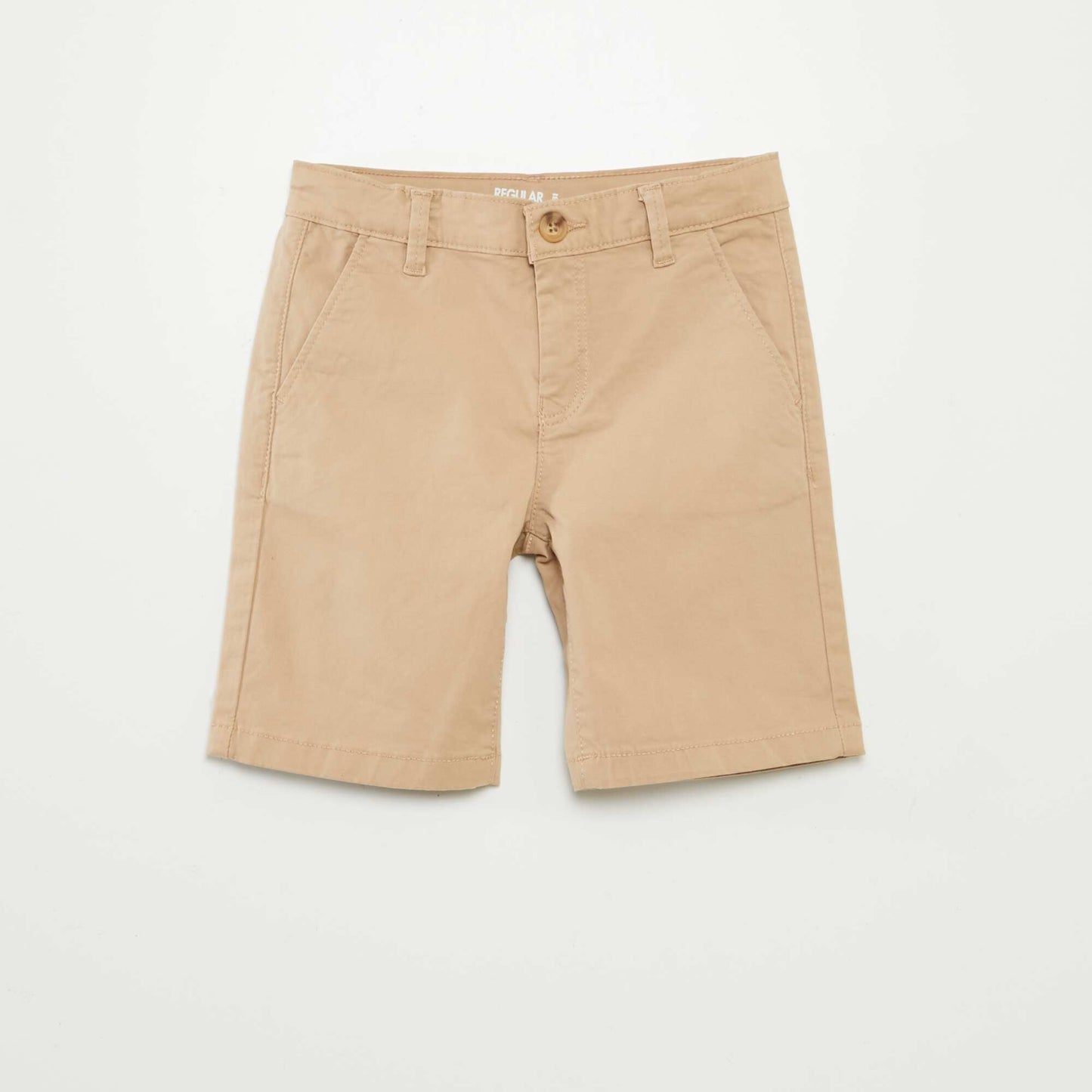 Twill Bermuda shorts BEIGE